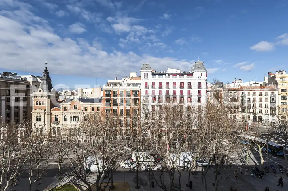 Exterior view of Flat for rent in Madrid  with Air Conditioner, Heating and Parquet flooring