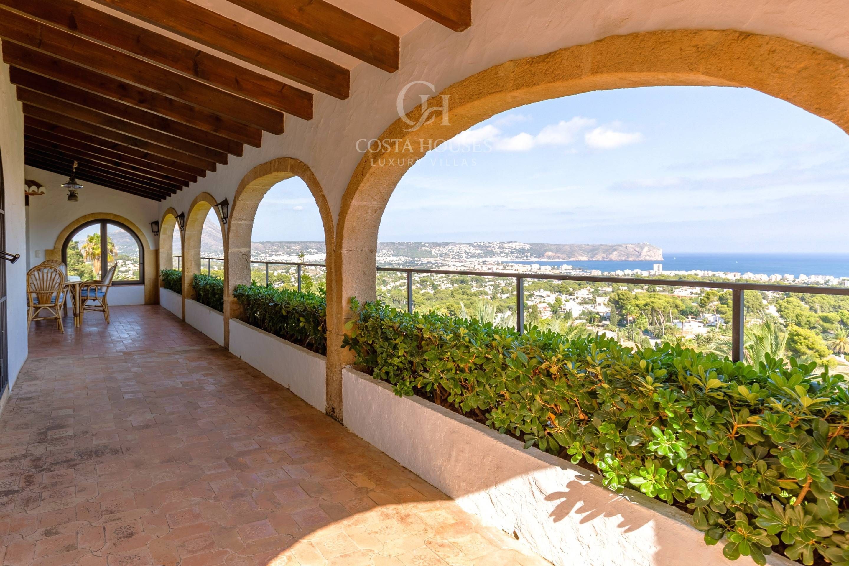 Terrassa de Casa o xalet en venda en Jávea / Xàbia amb Calefacció, Jardí privat i Terrassa