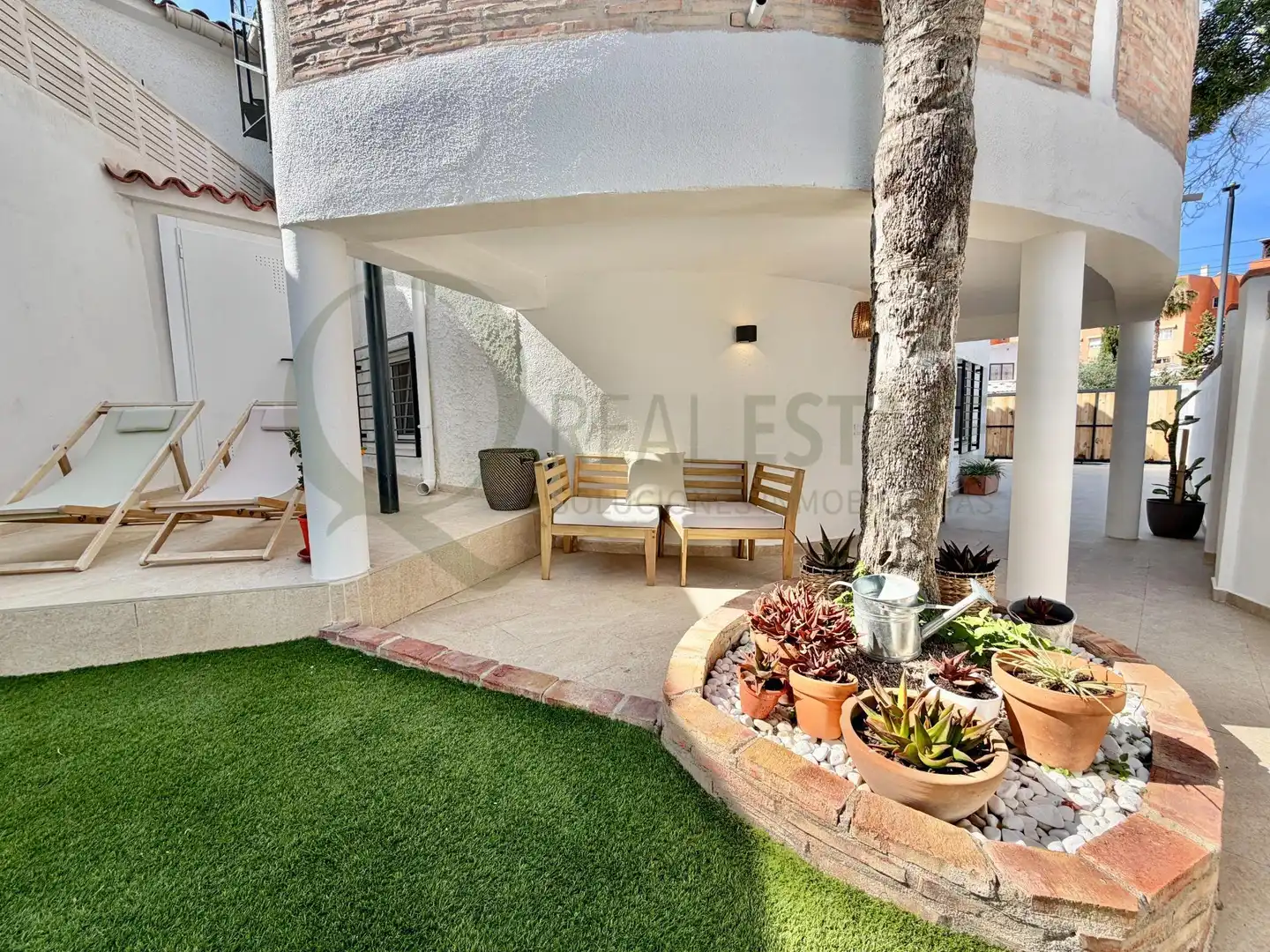 Terrace of Houses for sale in El Campello  with Air Conditioner, Heating and Private garden