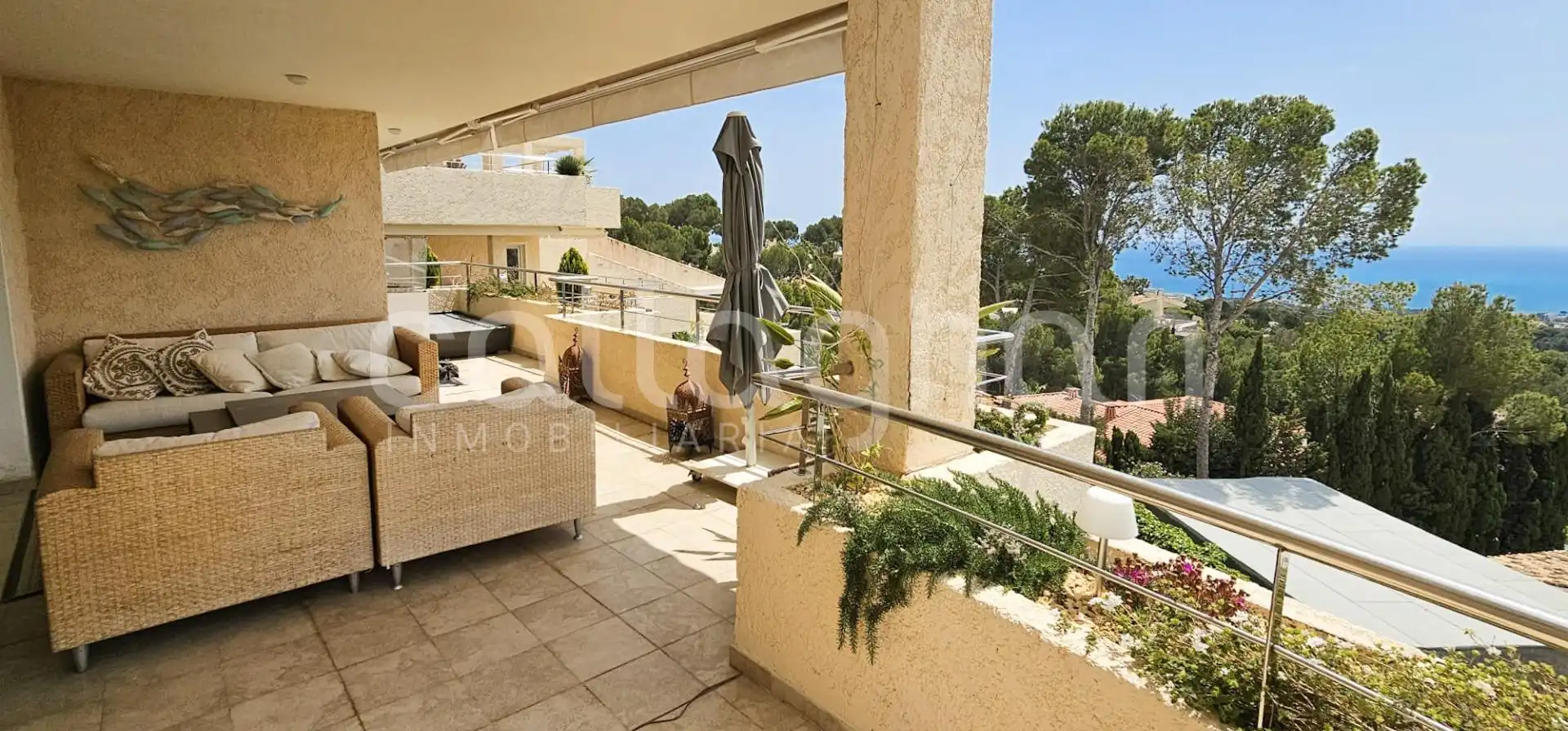 Àtic amb piscina en venda a Altea la Vella