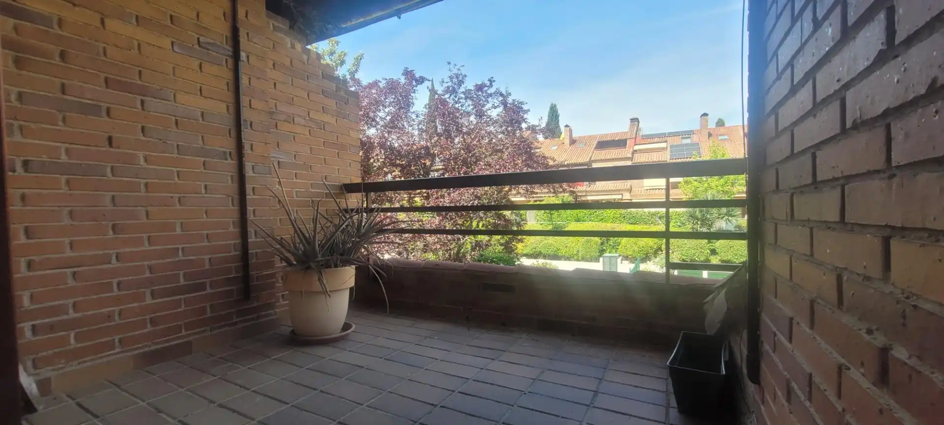 Terrassa de Casa adosada de lloguer en Majadahonda amb Calefacció, Jardí privat i Parquet