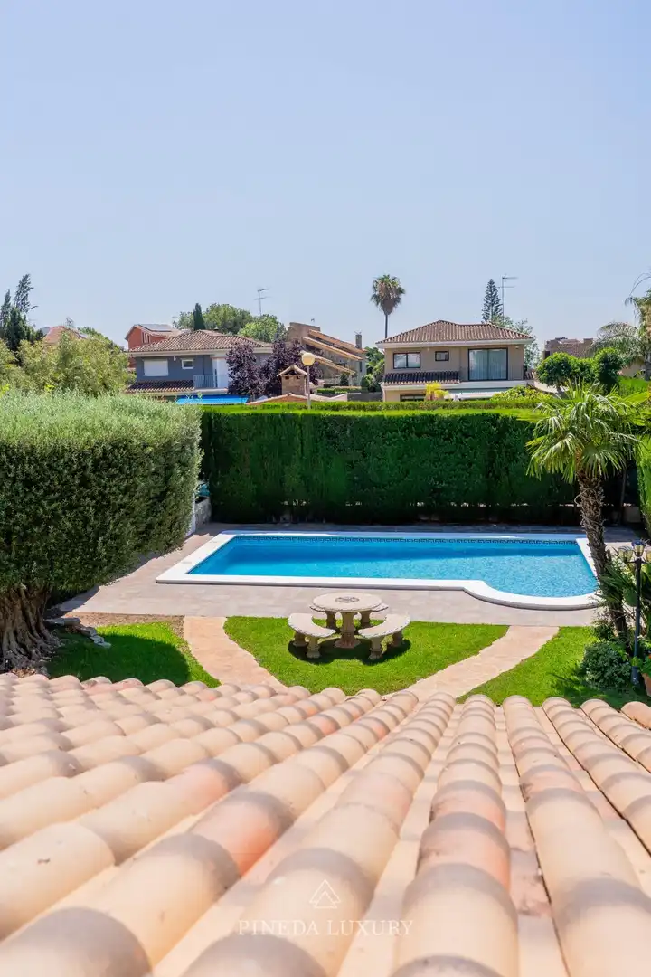 Piscina de Casa o chalet de alquiler en Puçol con Calefacción, Jardín privado y Terraza