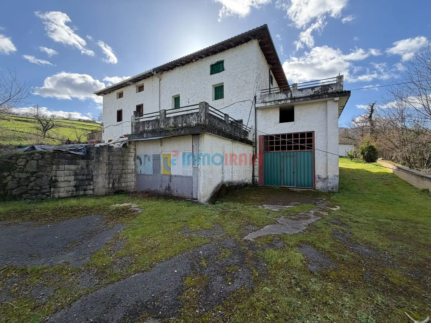Vista exterior de Casa o chalet en venta en Olaberria con Calefacción, Jardín privado y Terraza