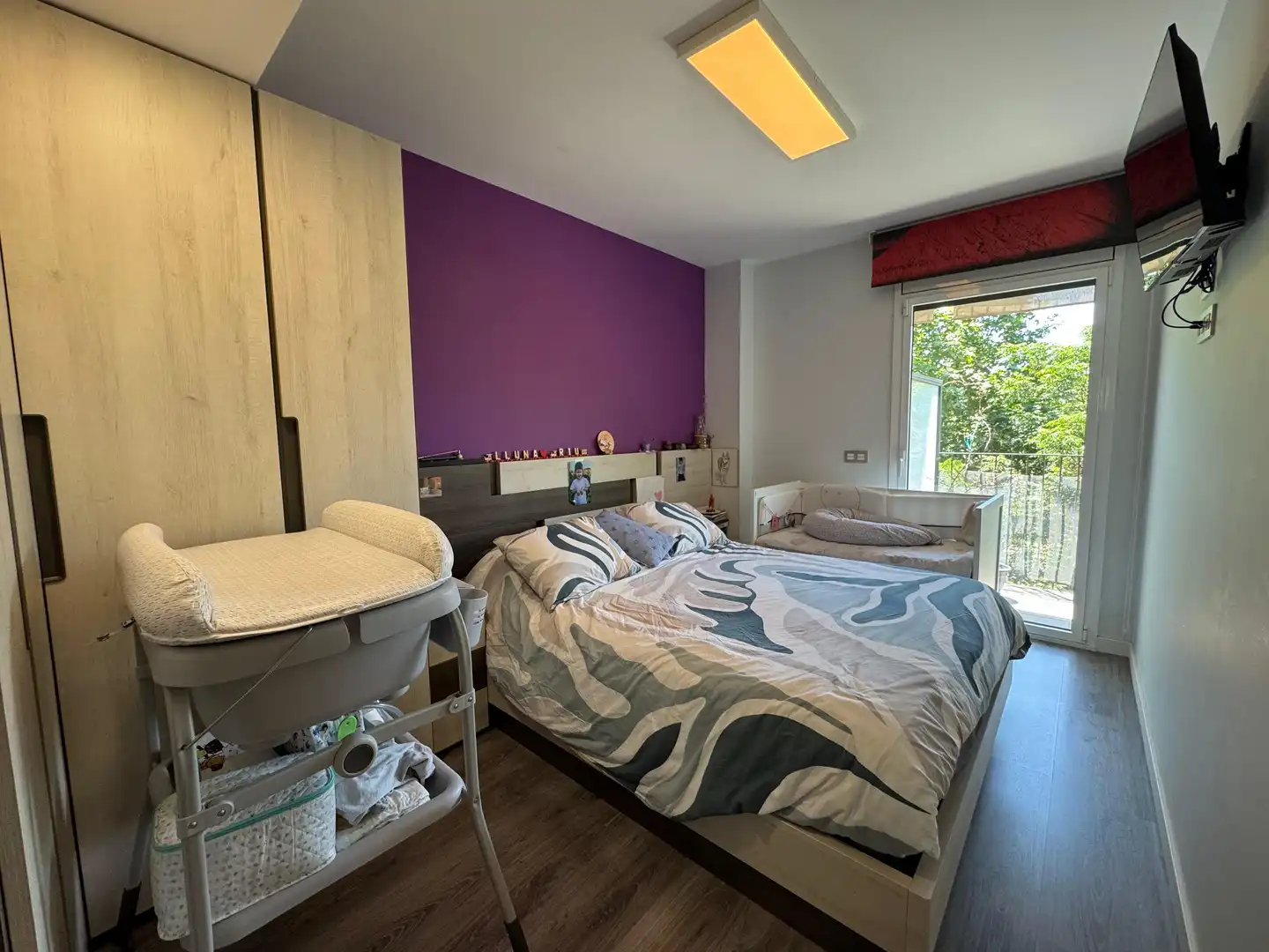 Schlafzimmer von Wohnung zum Verkauf in Barcelona mit Balkon