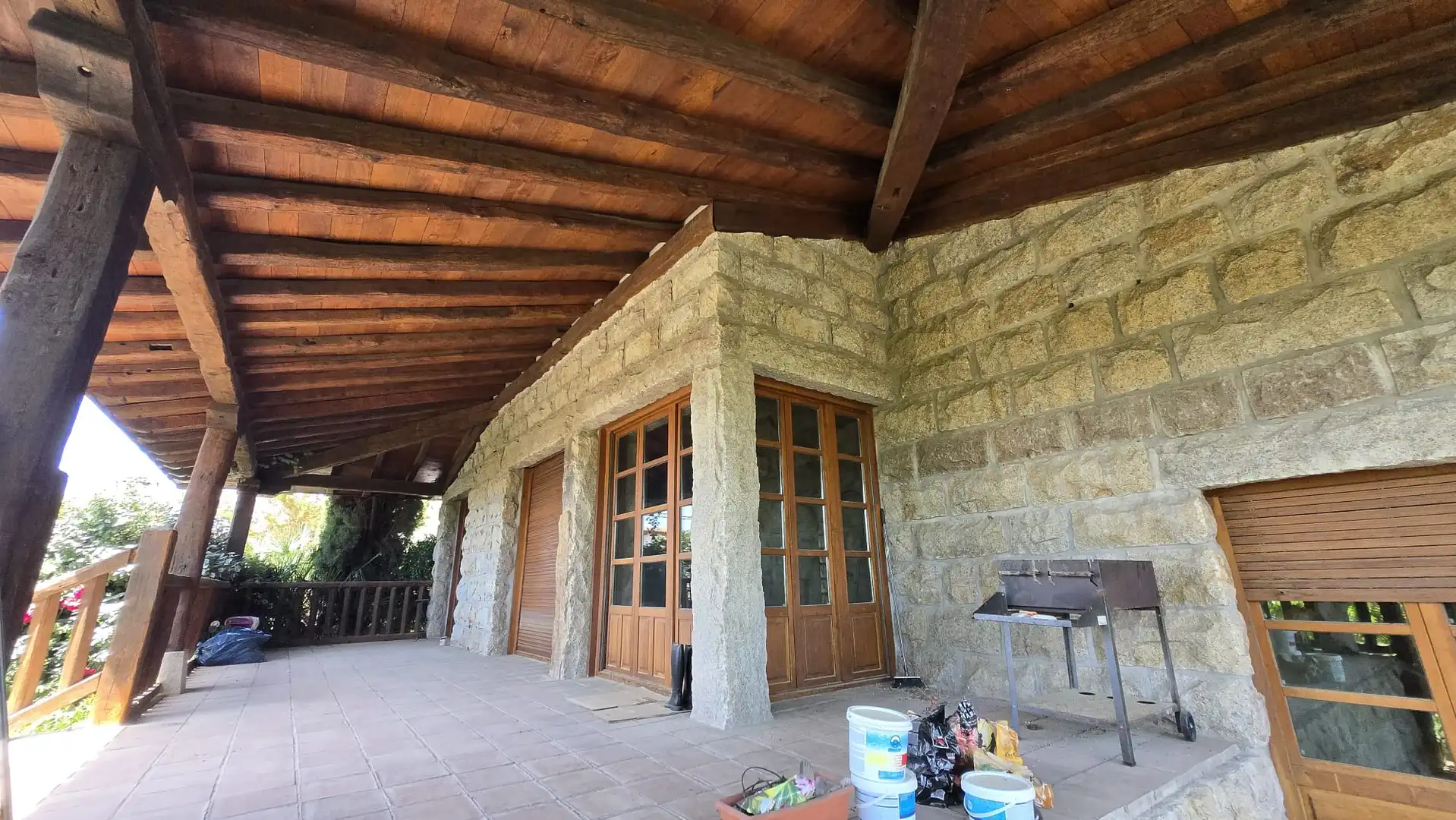Vista exterior de Casa o chalet en venta en Torrelodones con Jardín privado y Piscina