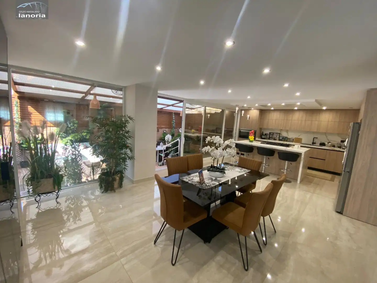 Dining room of Detached homes for sale in Albacete  with Air Conditioner, Heating and Parquet flooring