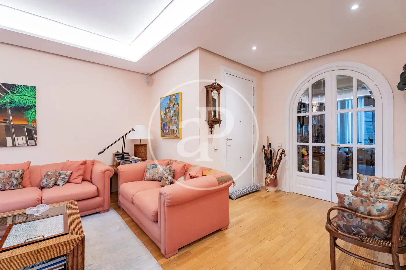 Sala de estar de Piso en venta en Madrid con Aire acondicionado, Calefacción y Balcón
