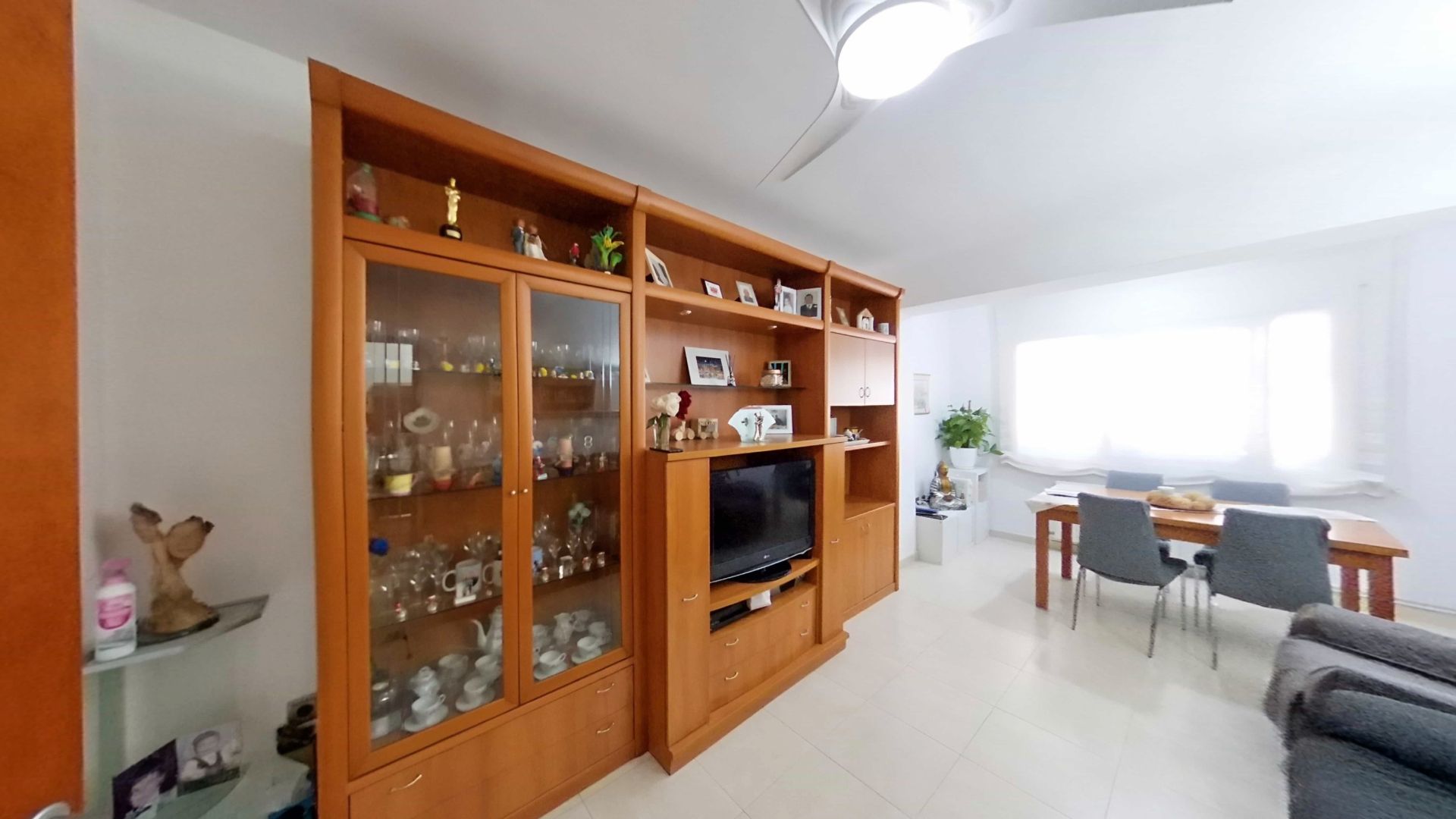 Living room of Planta baja for sale in Sabadell  with Air Conditioner, Heating and Internet