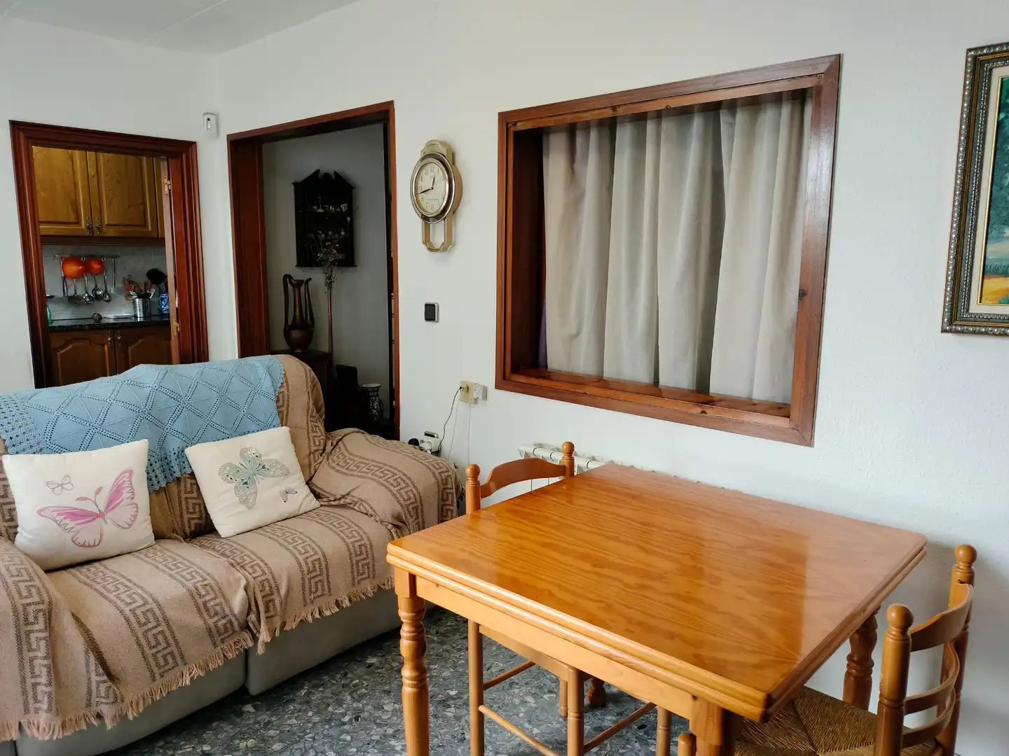 Sala d'estar de Pis en venda en Sabadell amb Calefacció, Forn i Alarma