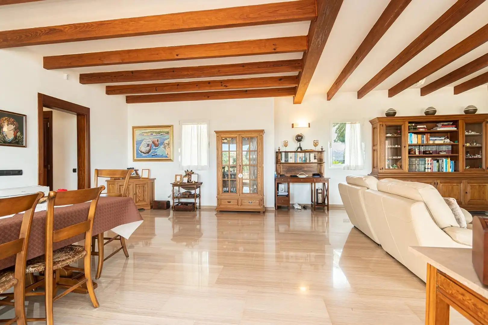 Sala de estar de Casa o chalet en venta en Marratxí con Aire acondicionado, Calefacción y Jardín privado