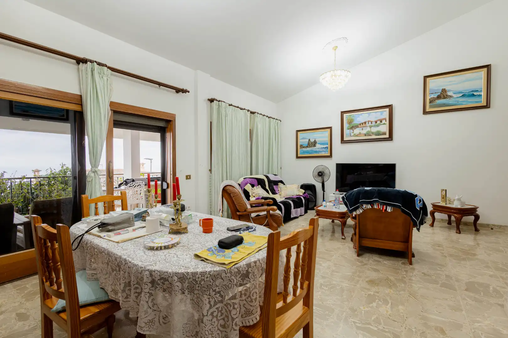 Comedor de Casa adosada en venta en Santa Cruz de Tenerife con Terraza, Trastero y Piscina