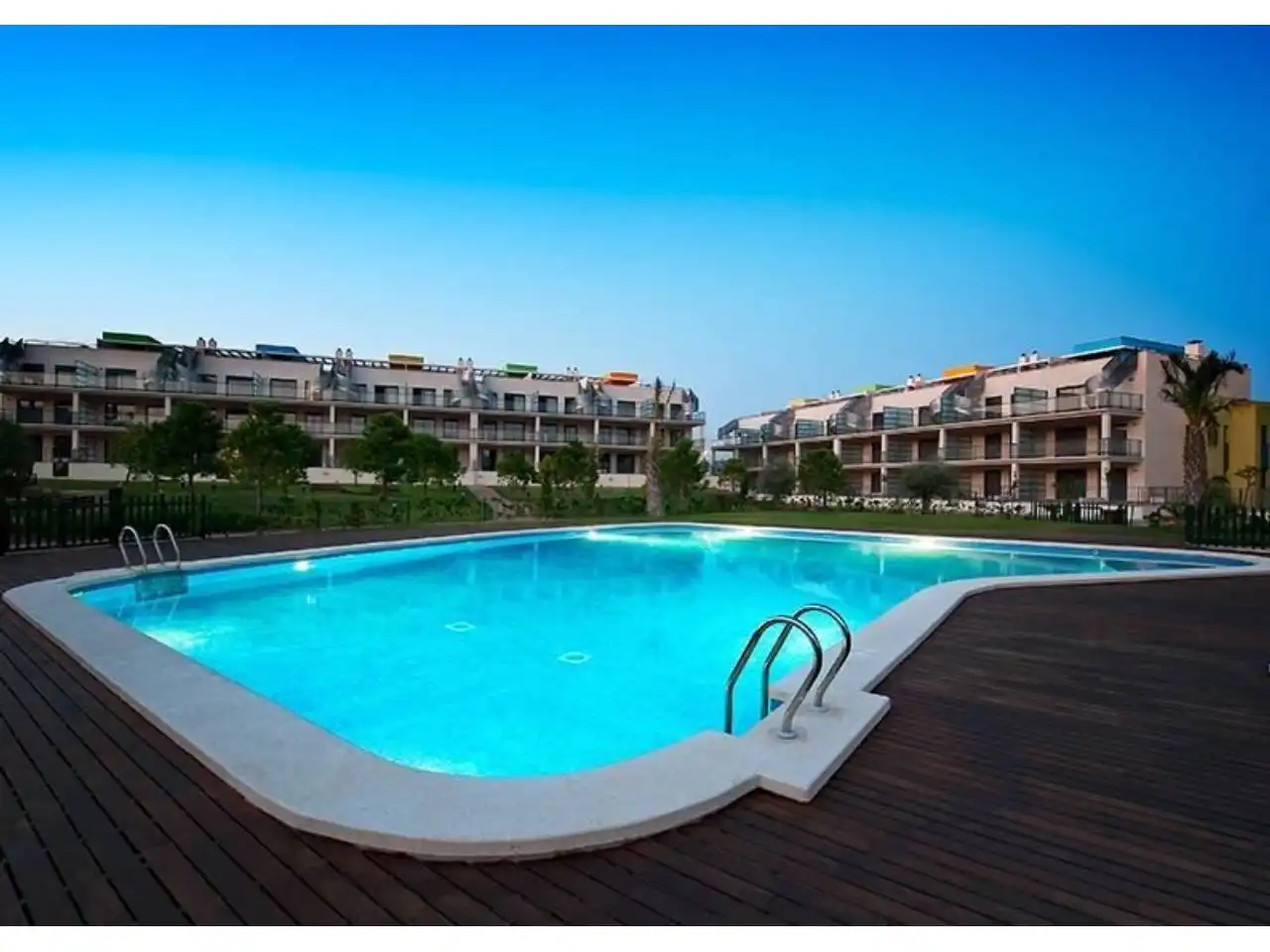 Piscina de Casa o chalet de alquiler en San Jorge / Sant Jordi con Aire acondicionado, Calefacción y Terraza