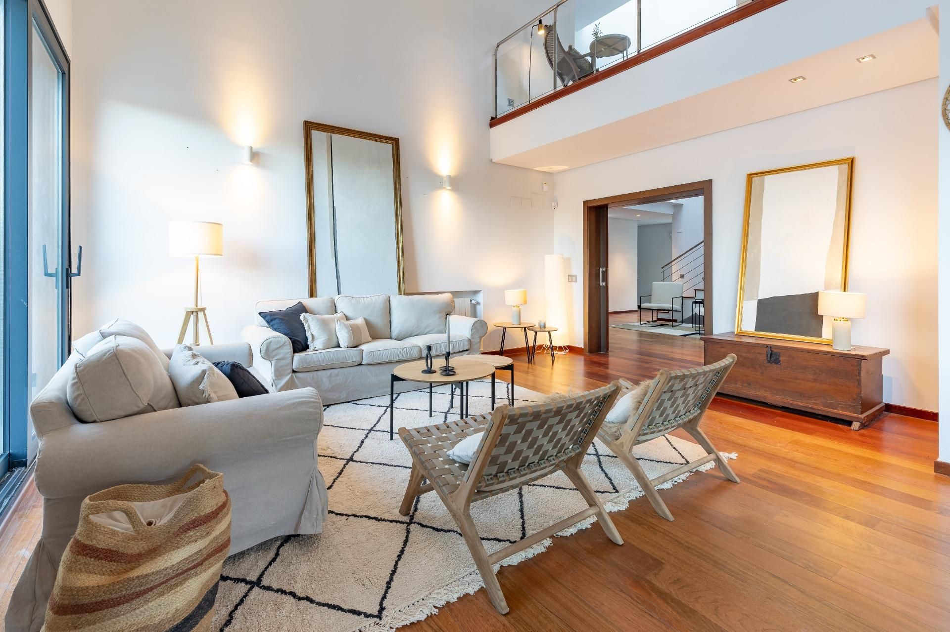 Living room of House or chalet for sale in Náquera  with Air Conditioner, Private garden and Terrace