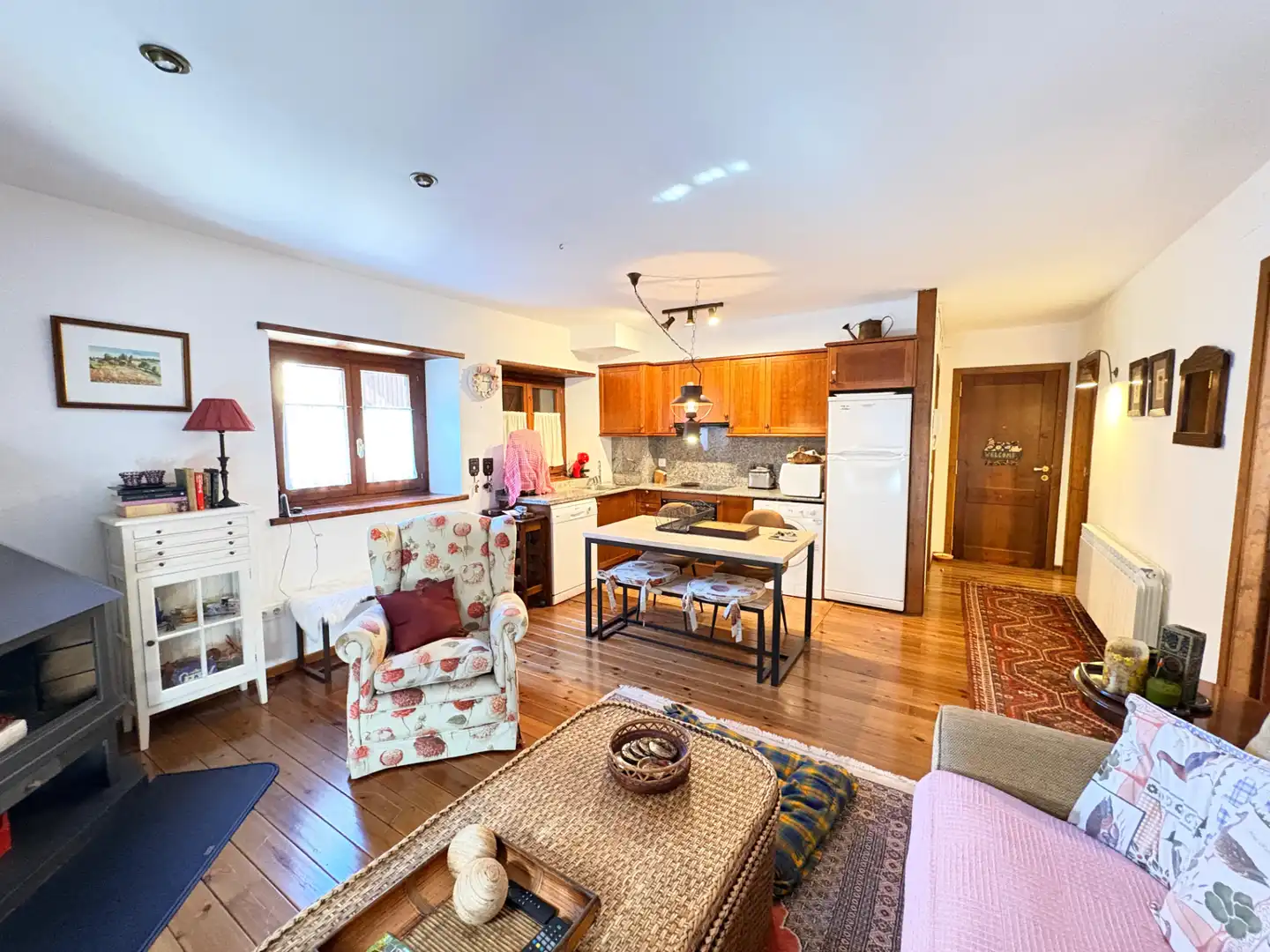 Sala d'estar de Apartament de lloguer en Gessa