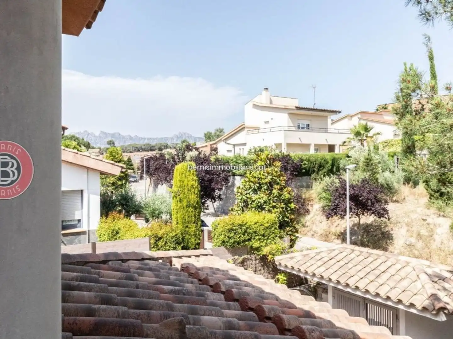 Vista exterior de Casa o xalet en venda en Piera amb Jardí privat i Piscina comunitària