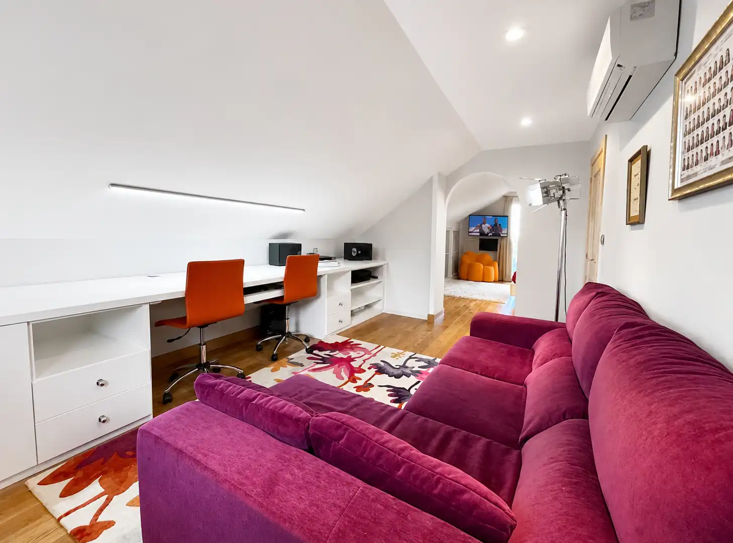 Sala d'estar de Casa o xalet de lloguer en Santa Cruz de Bezana amb Calefacció, Terrassa i Traster