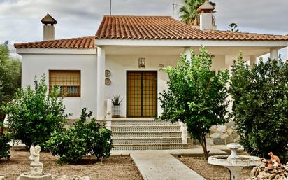 Vista exterior de Casa o xalet en venda en Alicante / Alacant amb Aire condicionat, Terrassa i Piscina