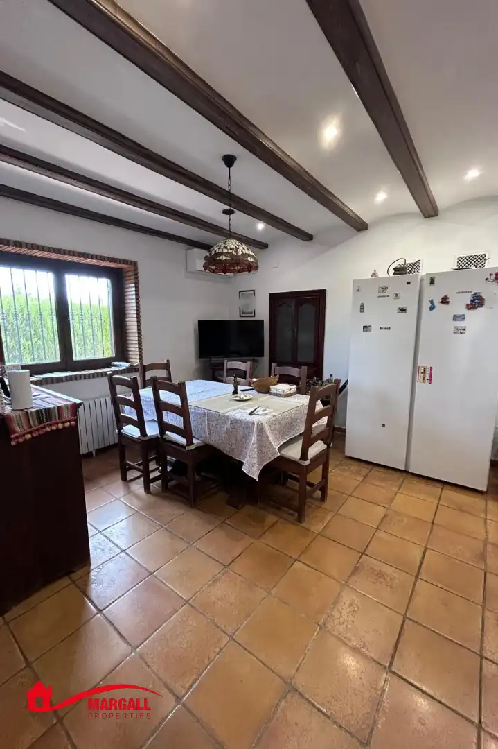 Menjador de Casa o xalet en venda en Alboraya amb Aire condicionat, Calefacció i Jardí privat