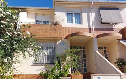 Exterior view of Single-family semi-detached for sale in  Murcia Capital  with Air Conditioner, Terrace and Furnished