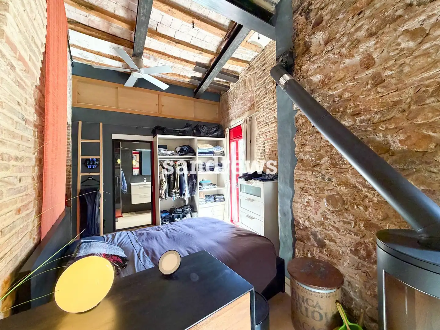 Bedroom of Flat for sale in Figueres  with Heating