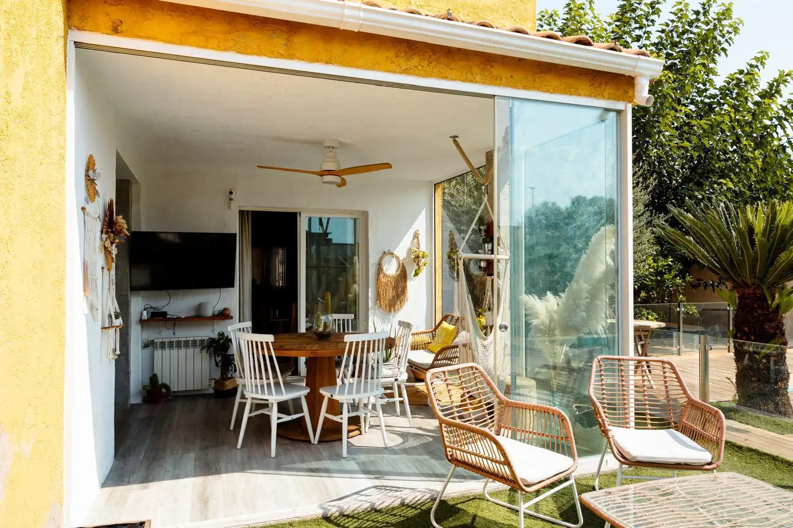 Terraza de Casa o chalet en venta en La Pobla de Vallbona con Aire acondicionado, Calefacción y Terraza