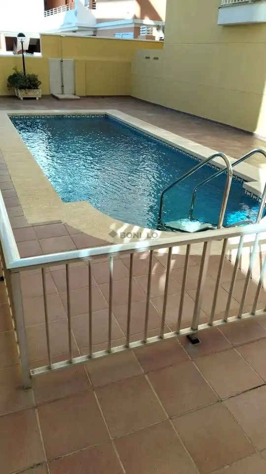 Piscina de Piso en venta en Moncofa con Terraza, Piscina y Amueblado