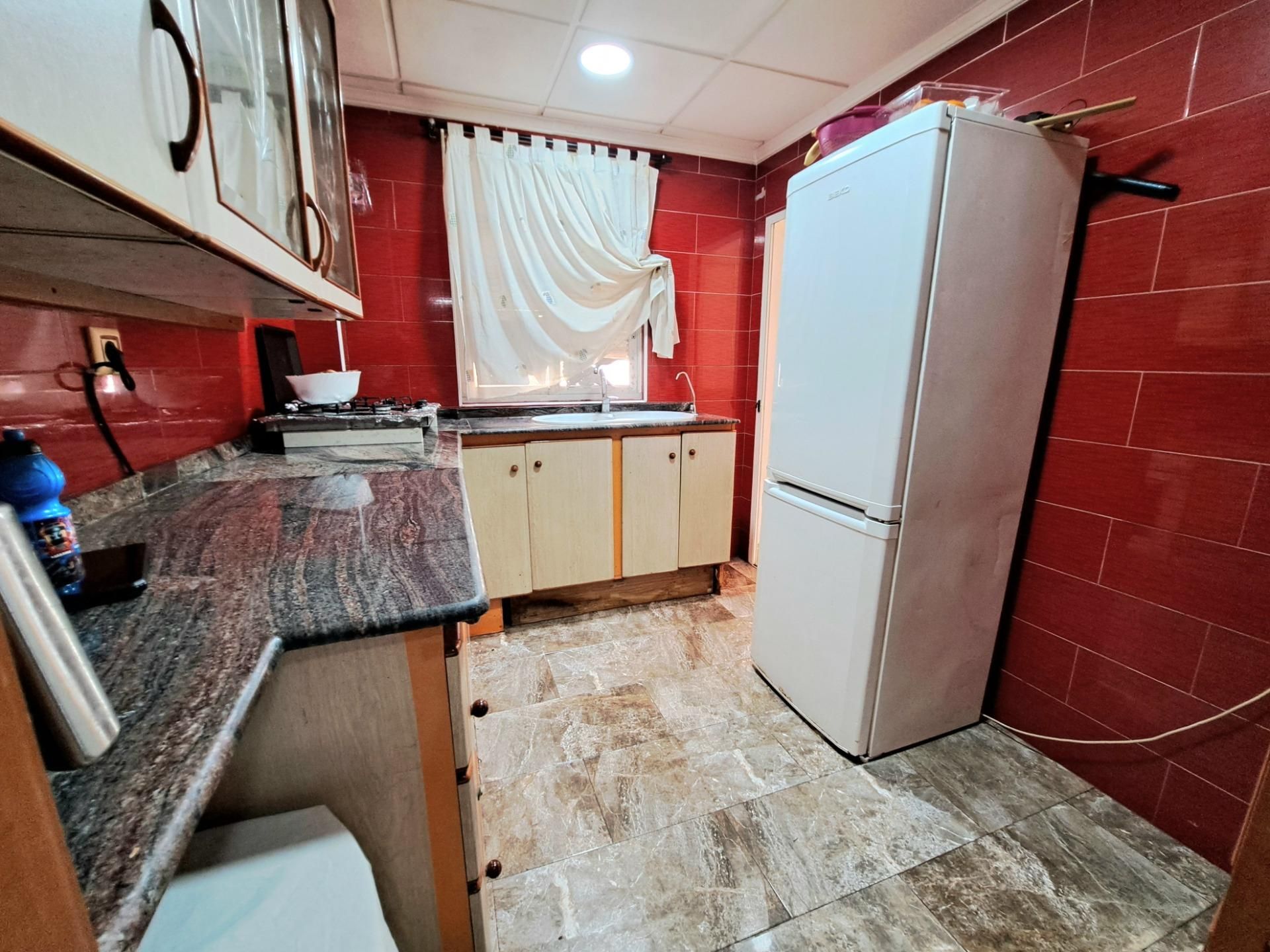 Kitchen of Flat for sale in Alzira  with Air Conditioner and Balcony