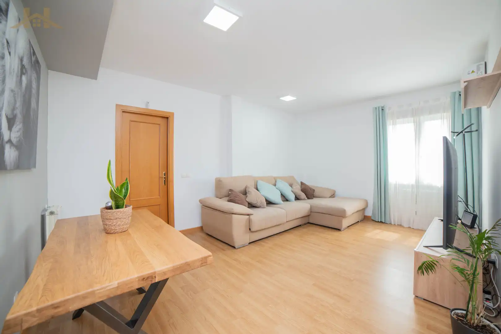 Sala de estar de Dúplex en venta en Rivas-Vaciamadrid con Aire acondicionado, Calefacción y Terraza