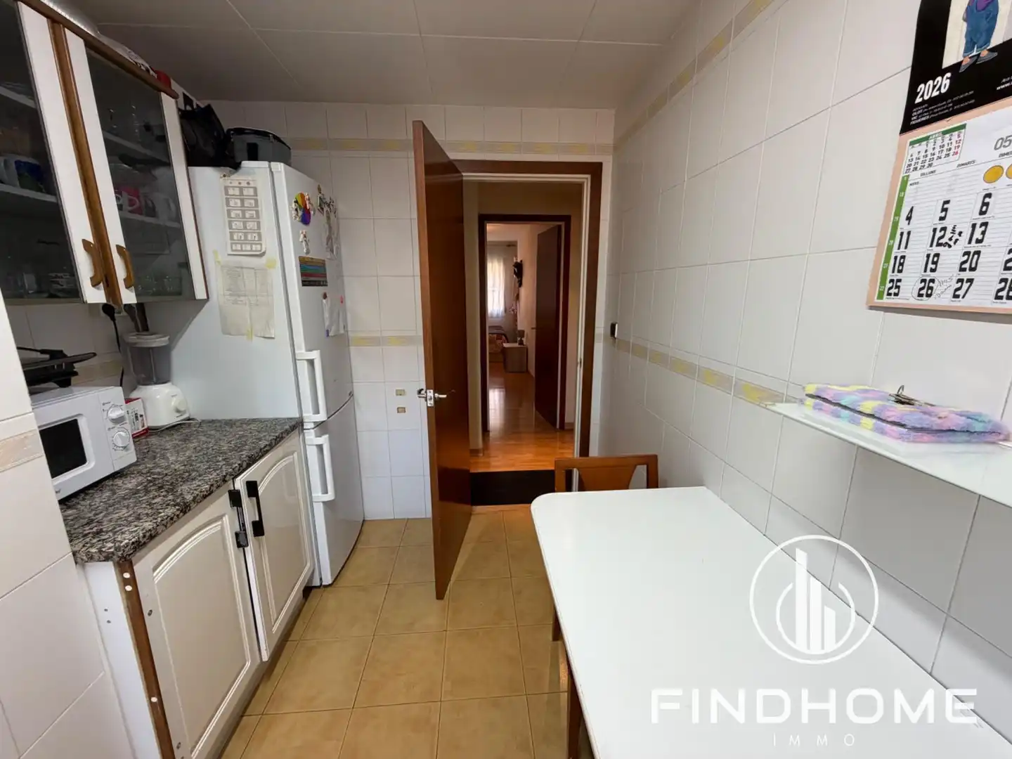 Kitchen of Flat for sale in Olot  with Heating and Terrace