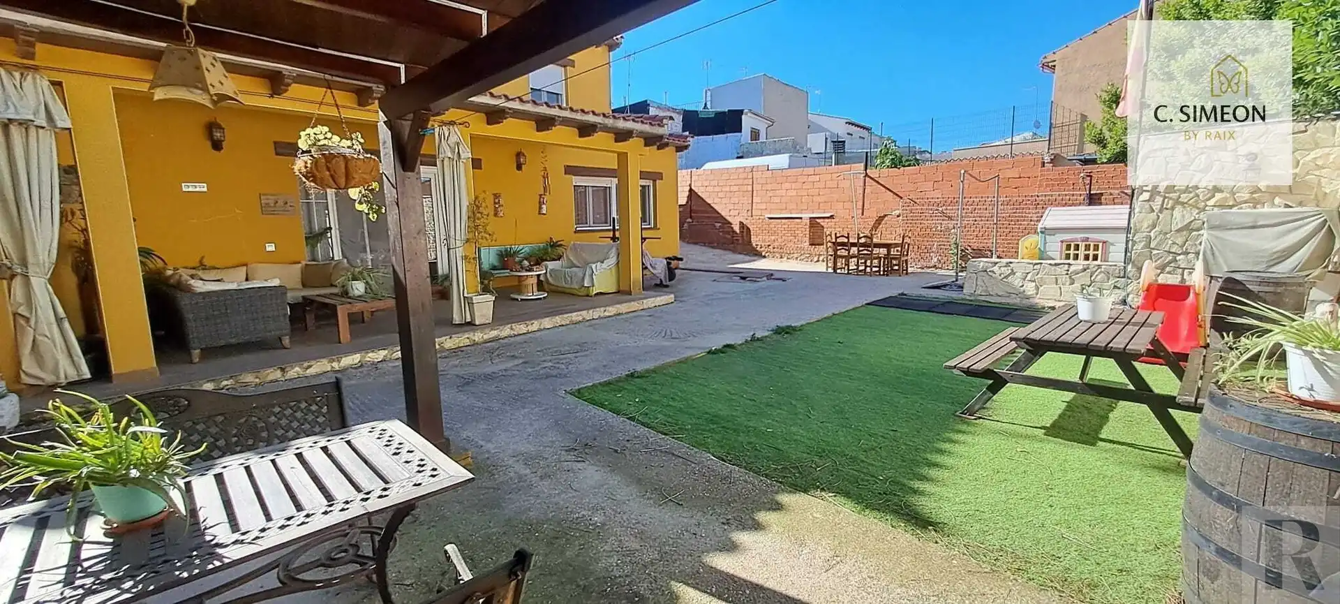 Terrassa de Casa adosada en venda en Villarejo de Salvanés amb Aire condicionat, Calefacció i Terrassa