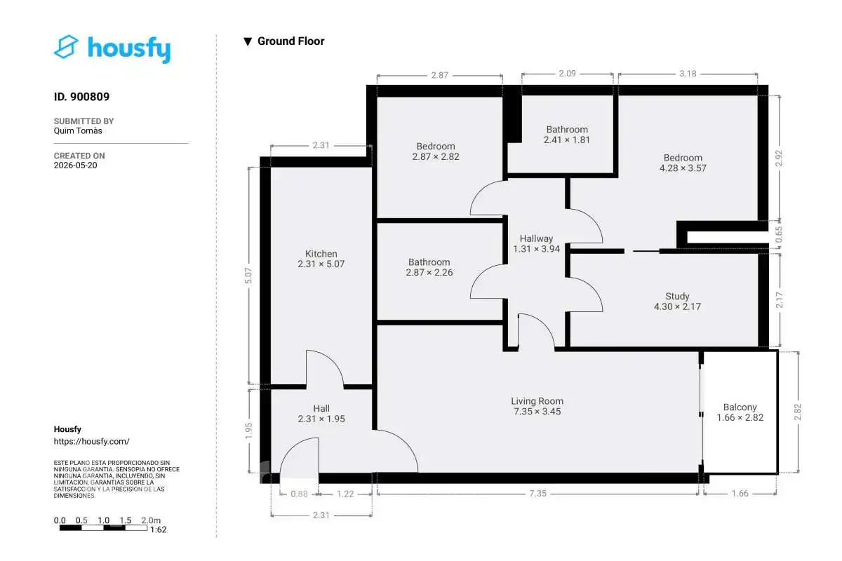 Flat for sale in Sant Cugat del Vallès  with Air Conditioner, Heating and Private garden