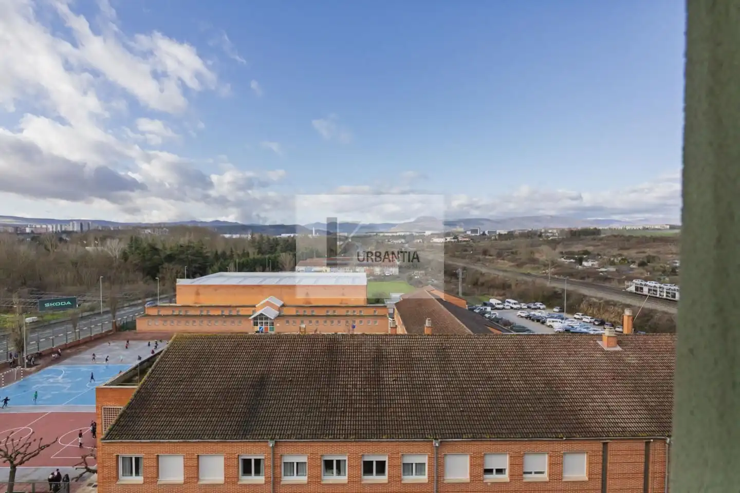 Exterior view of Flat for sale in  Pamplona / Iruña  with Heating, Parquet flooring and Terrace