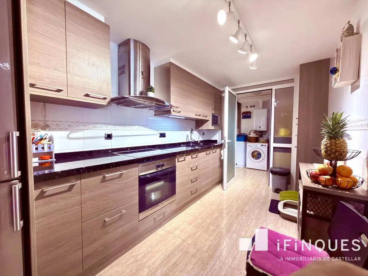 Kitchen of Flat for sale in Castellar del Vallès  with Heating, Balcony and Internet