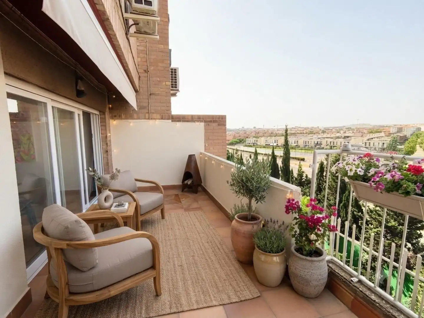 Terrace of Attic for sale in Zaragoza  with Air Conditioner, Terrace and Balcony