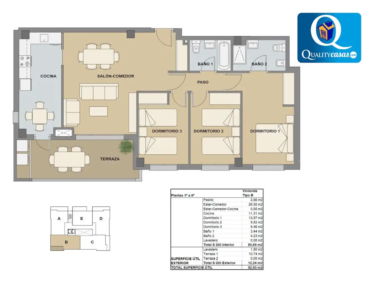 Flat for sale in Campello pueblo