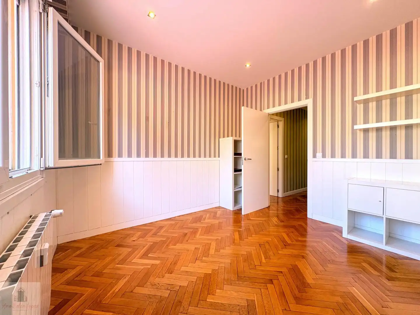 Bedroom of Flat for rent in Badajoz  with Air Conditioner and Heating