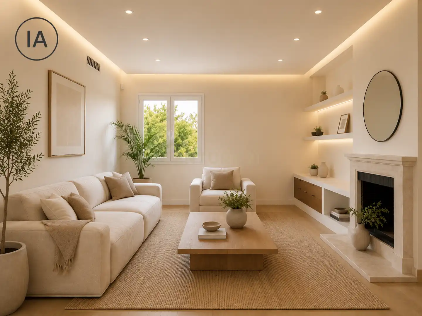 Sala de estar de Dúplex en venta en Marbella con Aire acondicionado, Jardín privado y Trastero