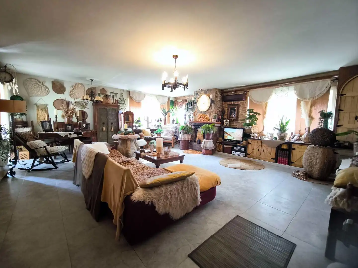 Living room of Houses for sale in L'Alfàs del Pi  with Air Conditioner and Storage room