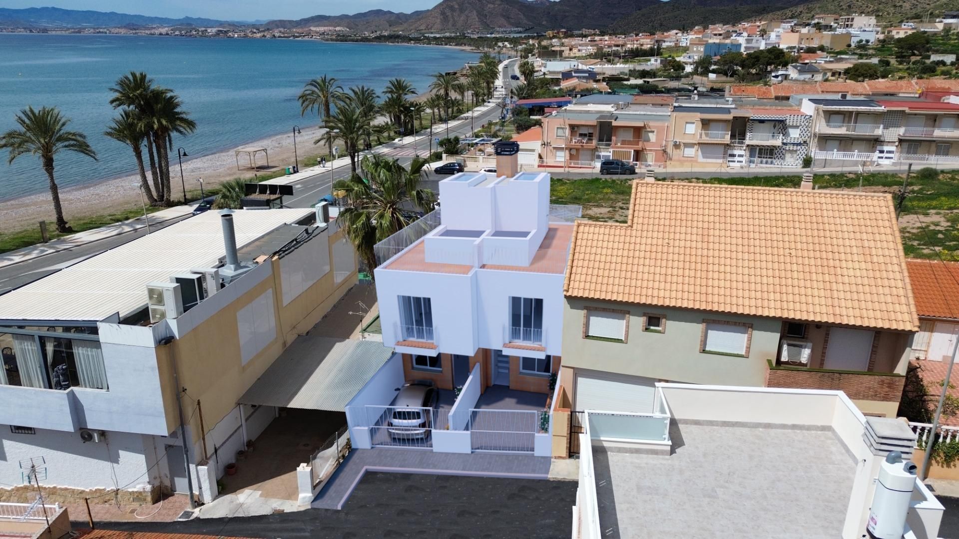 Vista exterior de Dúplex en venda en Cartagena amb Calefacció, Terrassa i Balcó