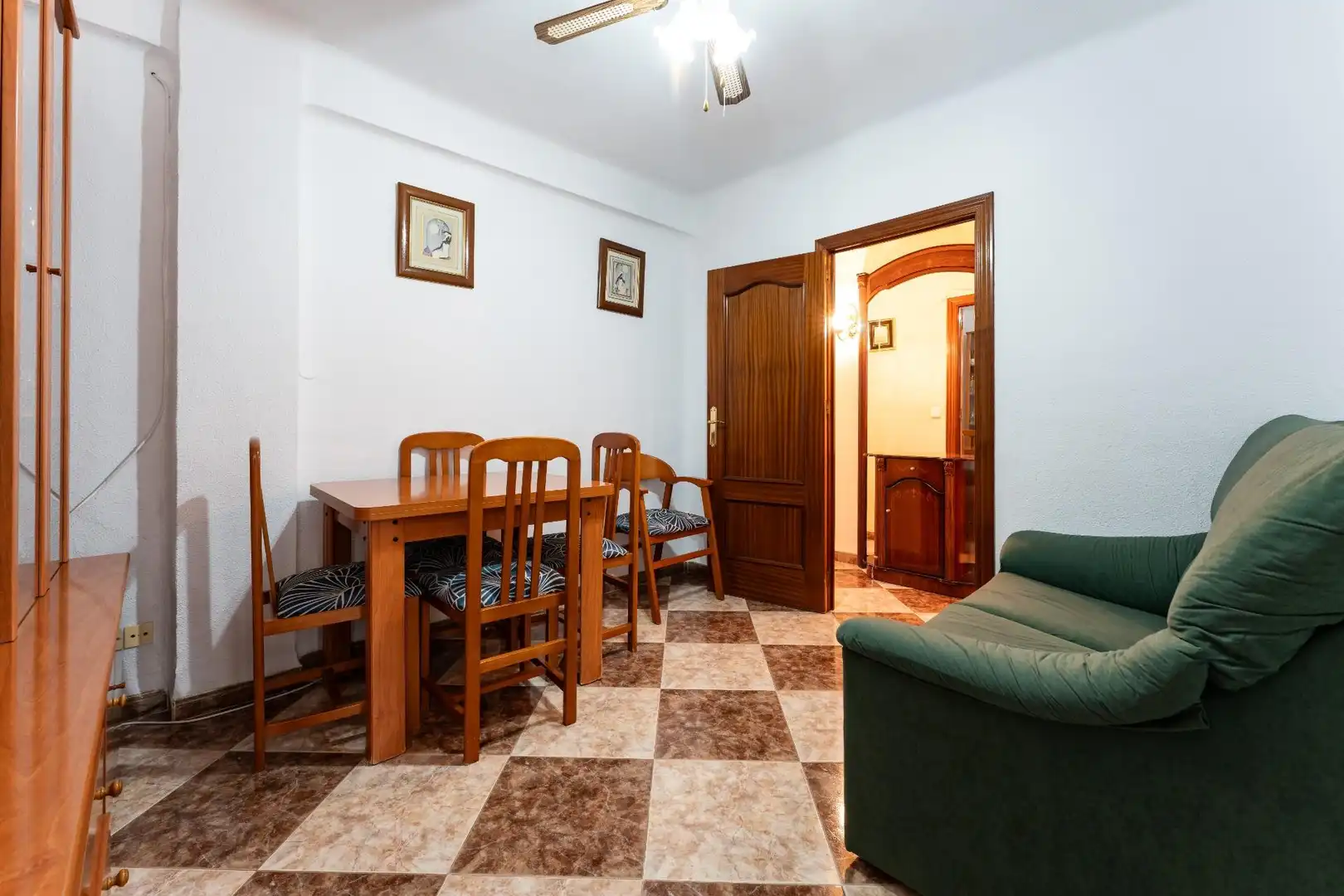 Sala de estar de Piso en venta en Málaga