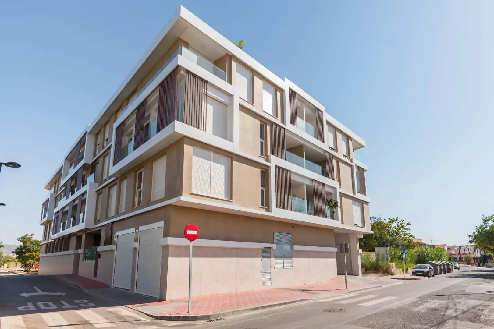 Exterior view of Flat for sale in Murcia  with Air Conditioner, Terrace and Storage room