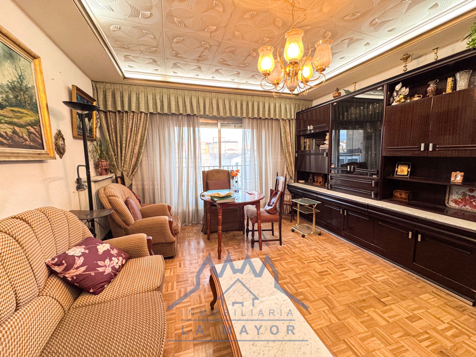 Sala d'estar de Pis en venda en Ciudad Real Capital amb Aire condicionat, Calefacció i Parquet