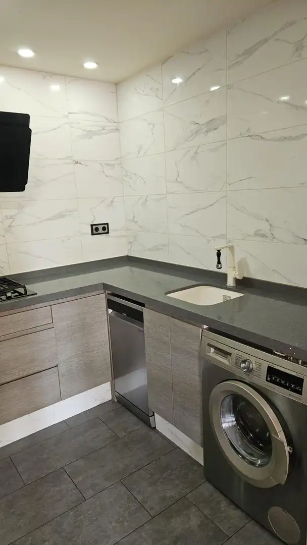 Cocina de Dúplex en venta en Cullera con Aire acondicionado, Amueblado y Balcón