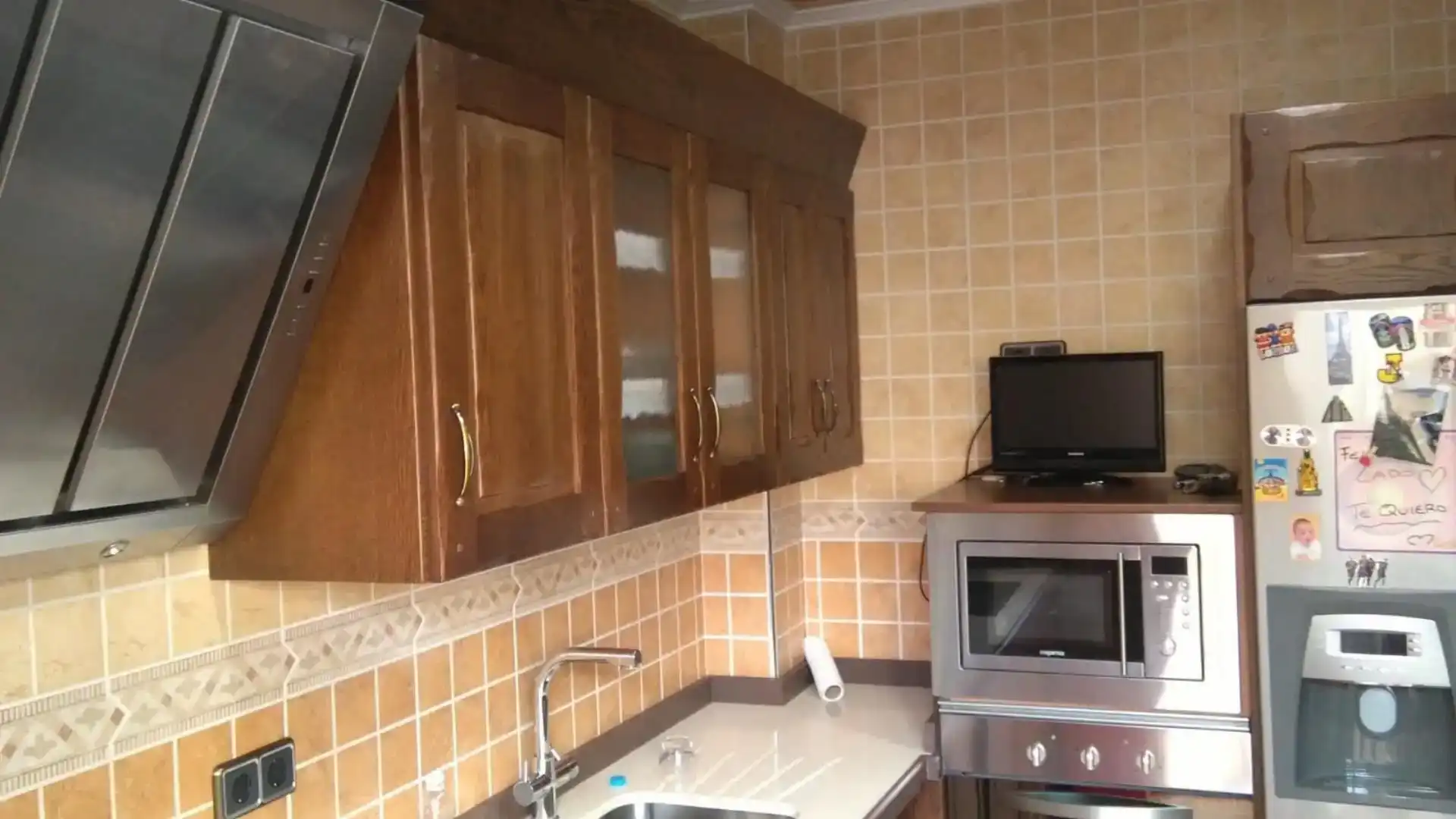 Cuina de Casa adosada en venda en Cartagena amb Aire condicionat i Balcó