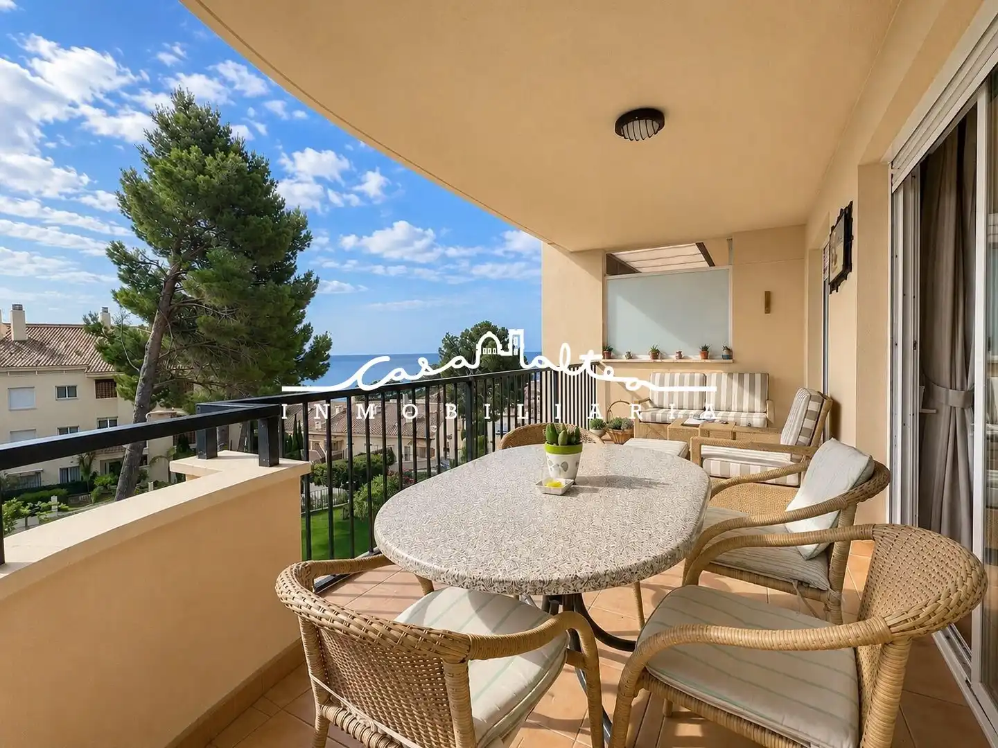 Terraza de Ático en venta en Altea con Aire acondicionado, Terraza y Amueblado