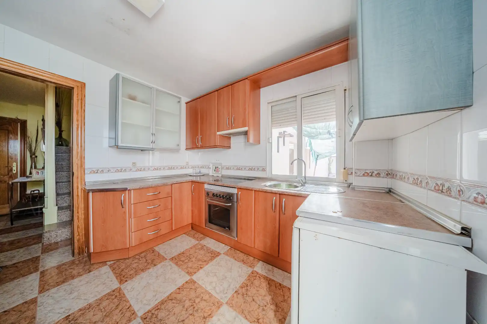 Kitchen of Duplexes for sale in Roquetas de Mar  with Air Conditioner, Terrace and Furnished