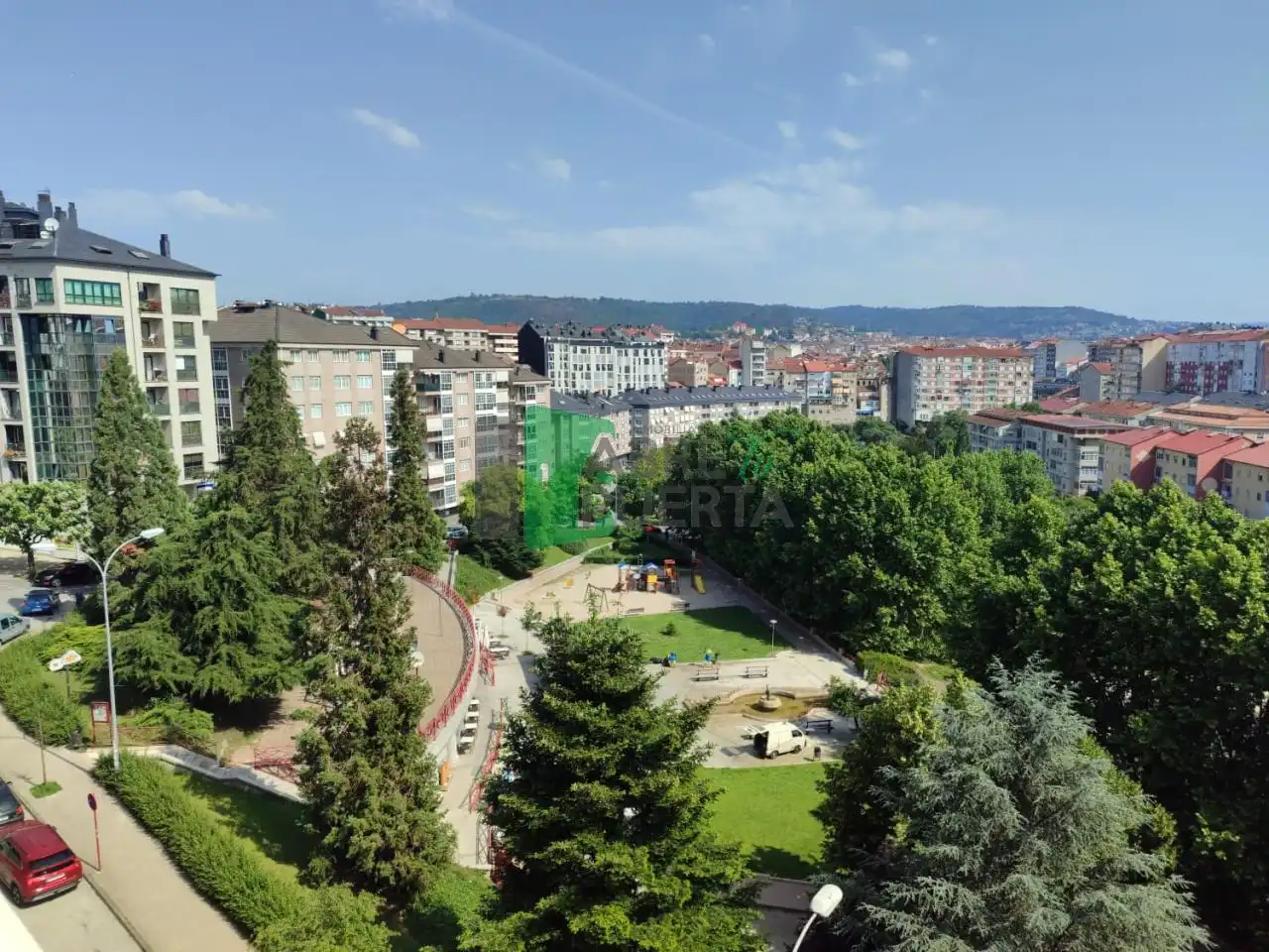 Exterior view of Duplexes for sale in Ourense Capital   with Heating, Parquet flooring and Storage room