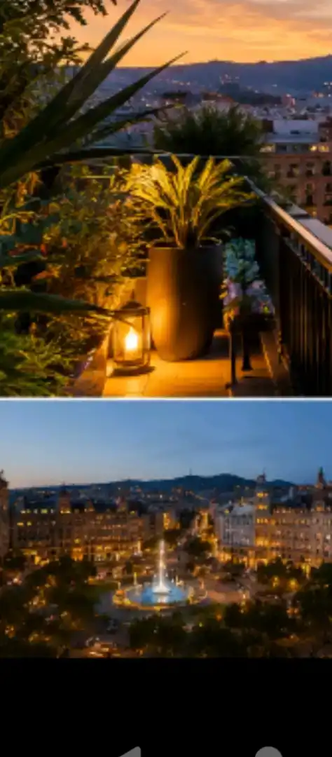 Außenansicht von Dachboden zum Verkauf in  Barcelona Capital mit Klimaanlage und Balkon
