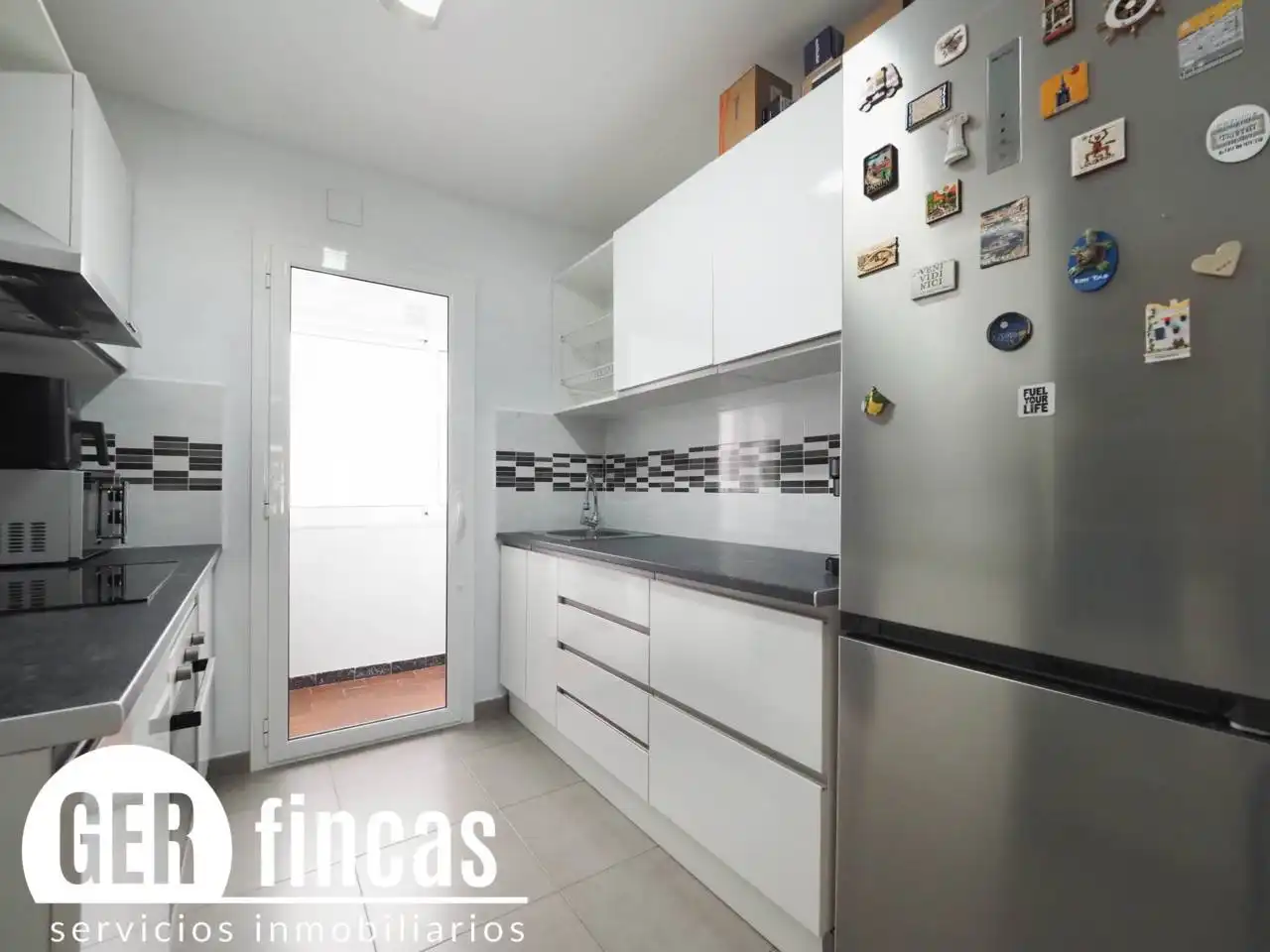 Kitchen of Flat for sale in Terrassa  with Alarm