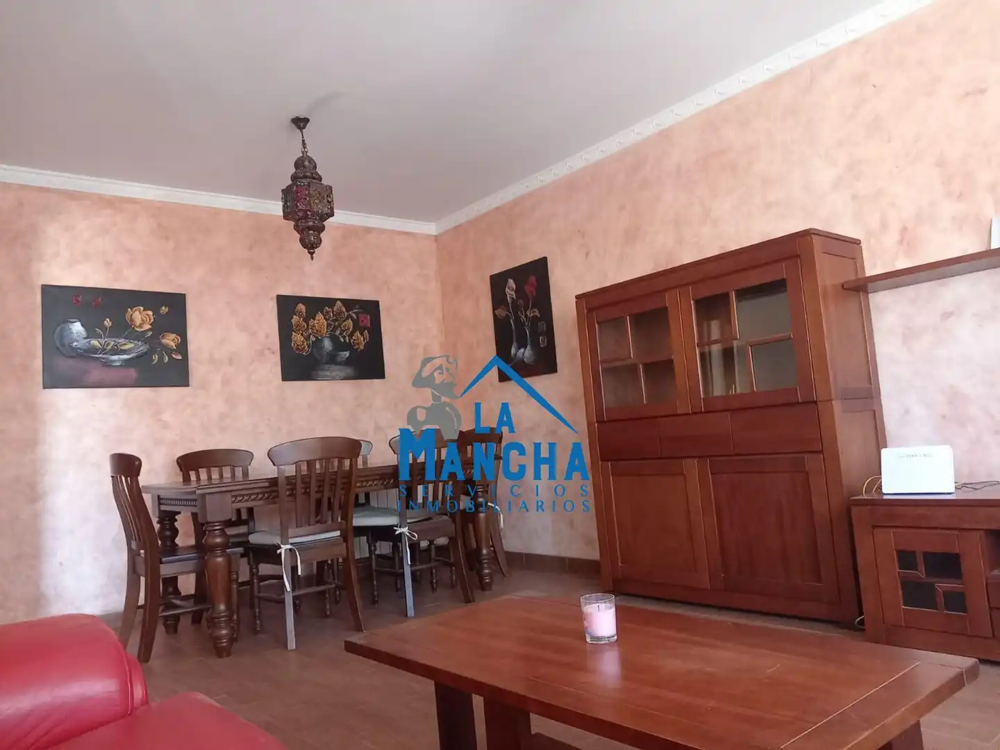 Dining room of Detached homes for sale in Albacete  with Air Conditioner, Heating and Private garden